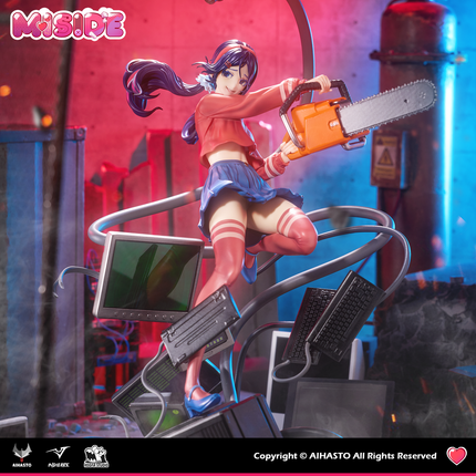 1/6 Scale Figure Crazy Mita With Chiansaw