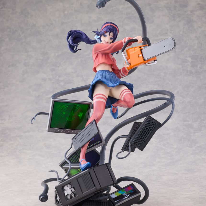 1/6 Scale Figure Crazy Mita With Chainsaw