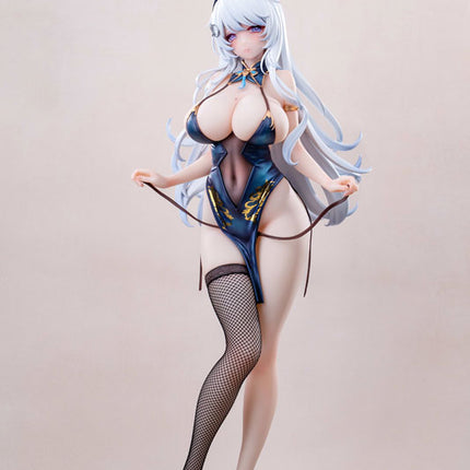 [Bonus] (Released) Qi Kai De Sheng Bunny Girl illustration by Machi 1/6 Complete Figure