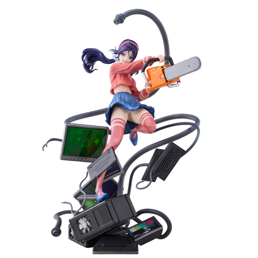 1/6 Scale Figure Crazy Mita With Chainsaw
